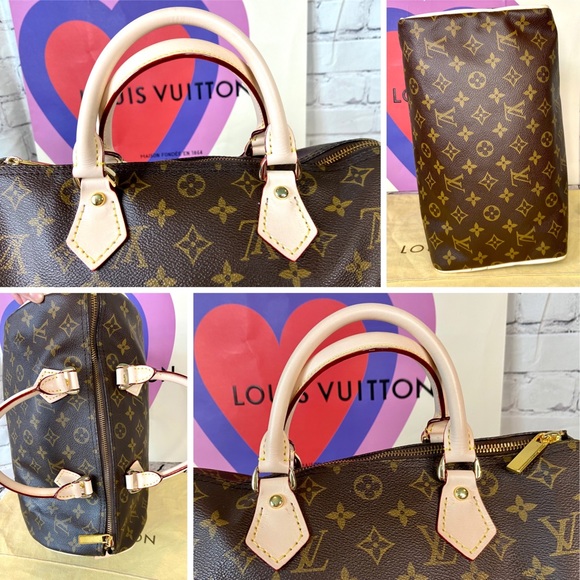 Louis Vuitton Speedy 30 new LEATHER REPLACED - Picture 6 of 16